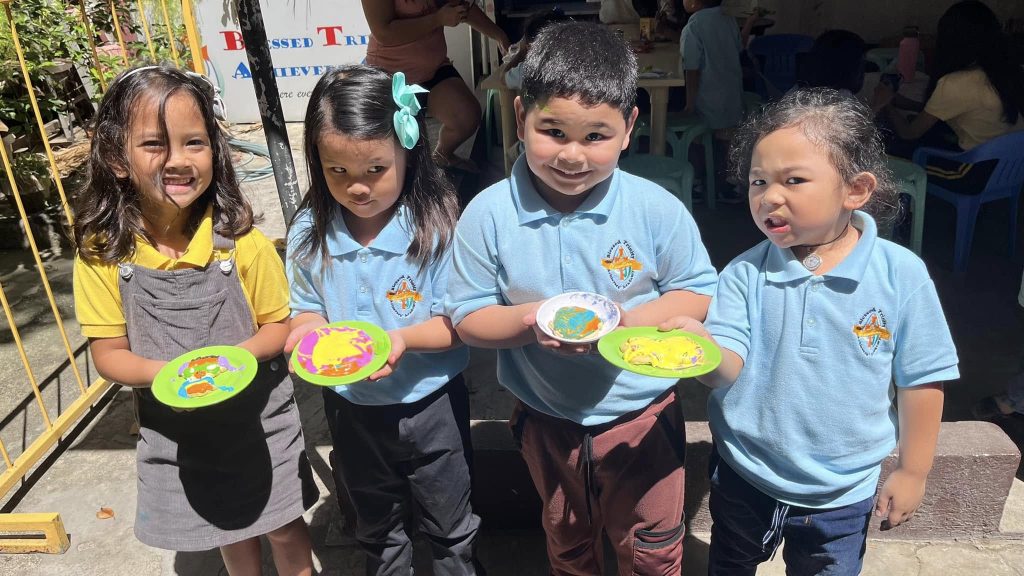 btta students with food